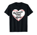 Baseball Mama My Favorite Player Calls Me T-Shirt - Trendy Graphic Unisex - T-Shirt, Sweatshirt, Hoodie