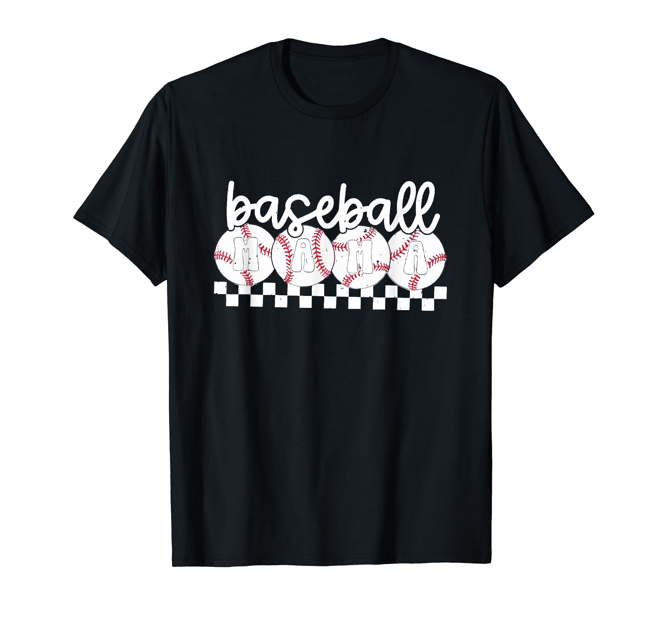 Sports Baseball Mom Game Day T-Shirt - Graphic Print Unisex - T-Shirt, Sweatshirt, Hoodie