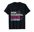 Mom Grandma Baseball Legend Softball T-Shirt - Aesthetic Graphic Men Women - T-Shirt, Sweatshirt, Hoodie