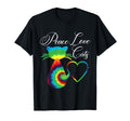 Tie Dye Cat Gifts Cat Lovers Peace T-Shirt - Trendy Graphic for Adults - T-Shirt, Sweatshirt, Hoodie