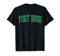 Fort Hood Tx Distressed Green Varsity T-Shirt - Trendy Graphic Men Women - T-Shirt, Sweatshirt, Hoodie