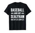 Baseball And My Sealyham Mama Dog T-Shirt - Unique Graphic for Adults - T-Shirt, Sweatshirt, Hoodie