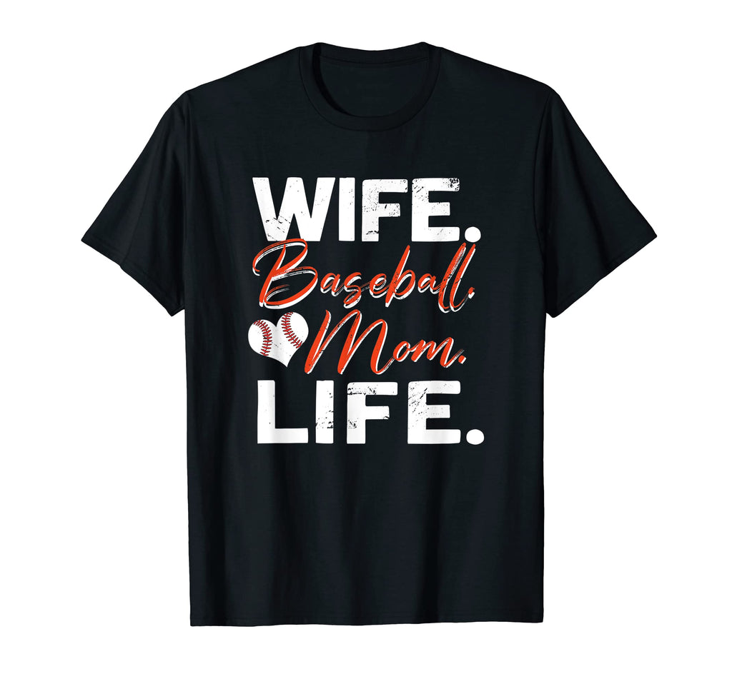 Baseball Mother Funny Baseball Mom T-Shirt - Aesthetic Graphic Men Women - T-Shirt, Sweatshirt, Hoodie