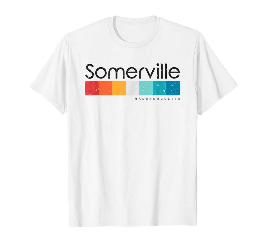 Somerville Massachusetts Ma T-Shirt - Graphic Print Unisex - T-Shirt, Sweatshirt, Hoodie