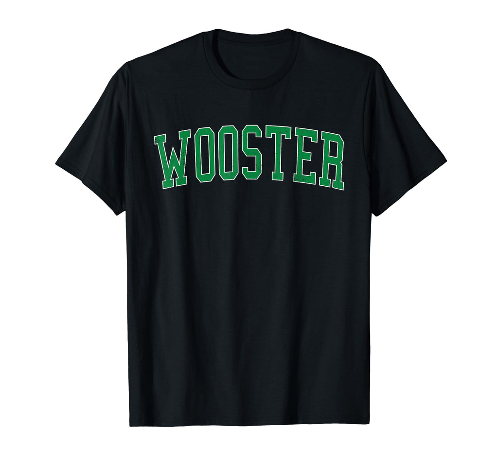 Wooster Oh Distressed Green T-Shirt - Casual Everyday Wear for Adults - T-Shirt, Sweatshirt, Hoodie