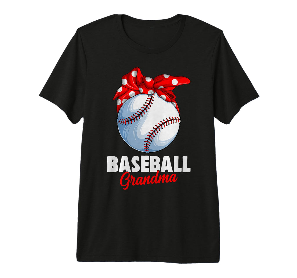 Baseball Grandma T-Shirt - Graphic Print Unisex - T-Shirt, Sweatshirt, Hoodie