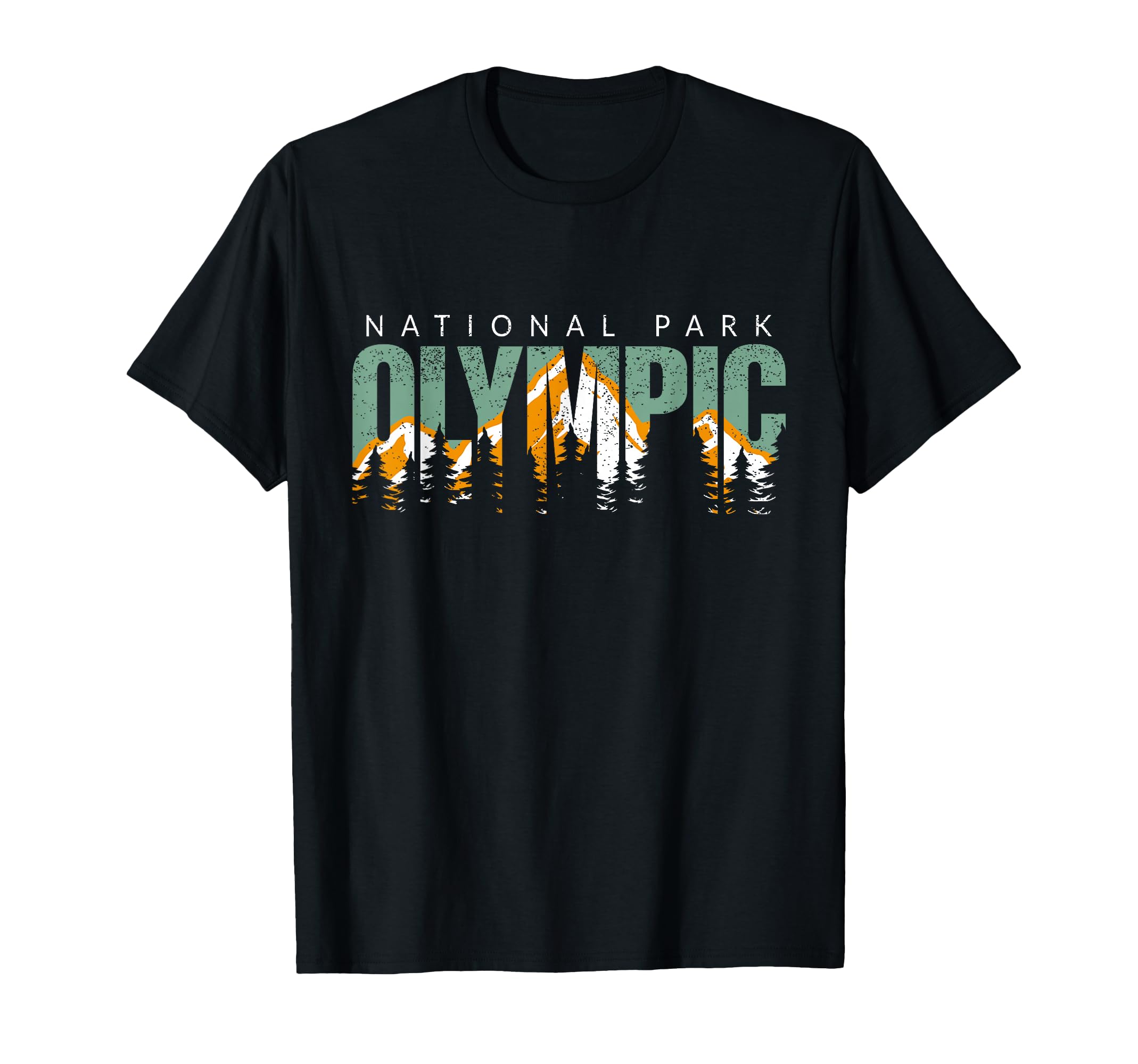 Olympic National Park Mountain T-Shirt - Aesthetic Graphic Men Women - T-Shirt, Sweatshirt, Hoodie