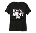 Senior Aunt 2026 Final Inning Proud T-Shirt - Minimalist Print for Adults - T-Shirt, Sweatshirt, Hoodie
