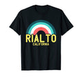 Rialto California Rainbow T-Shirt - Custom Art Print for Adults - T-Shirt, Sweatshirt, Hoodie
