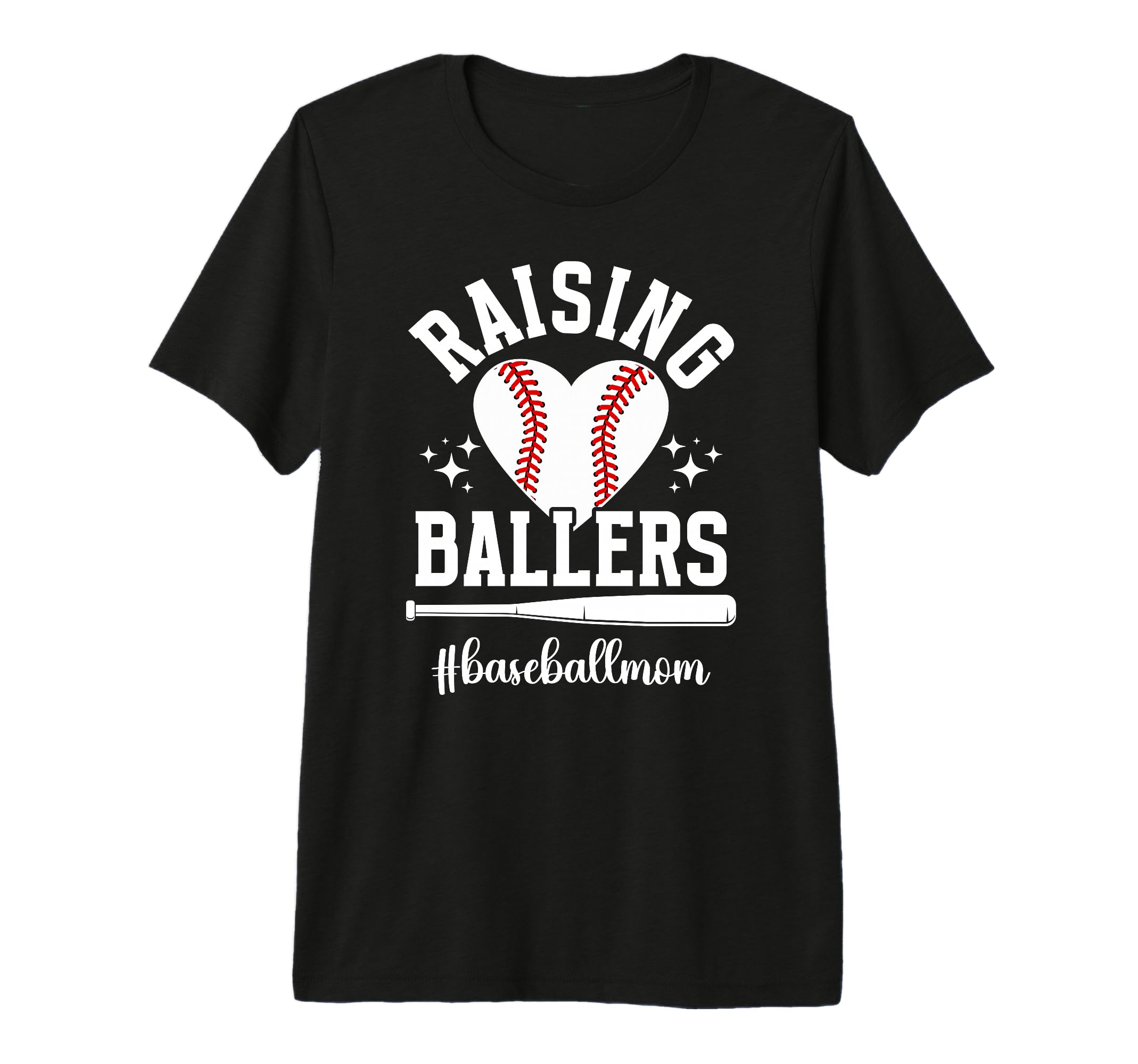 Raising Ballers Baseball Mom Baseball T-Shirt - Streetwear Style Men Women - T-Shirt, Sweatshirt, Hoodie