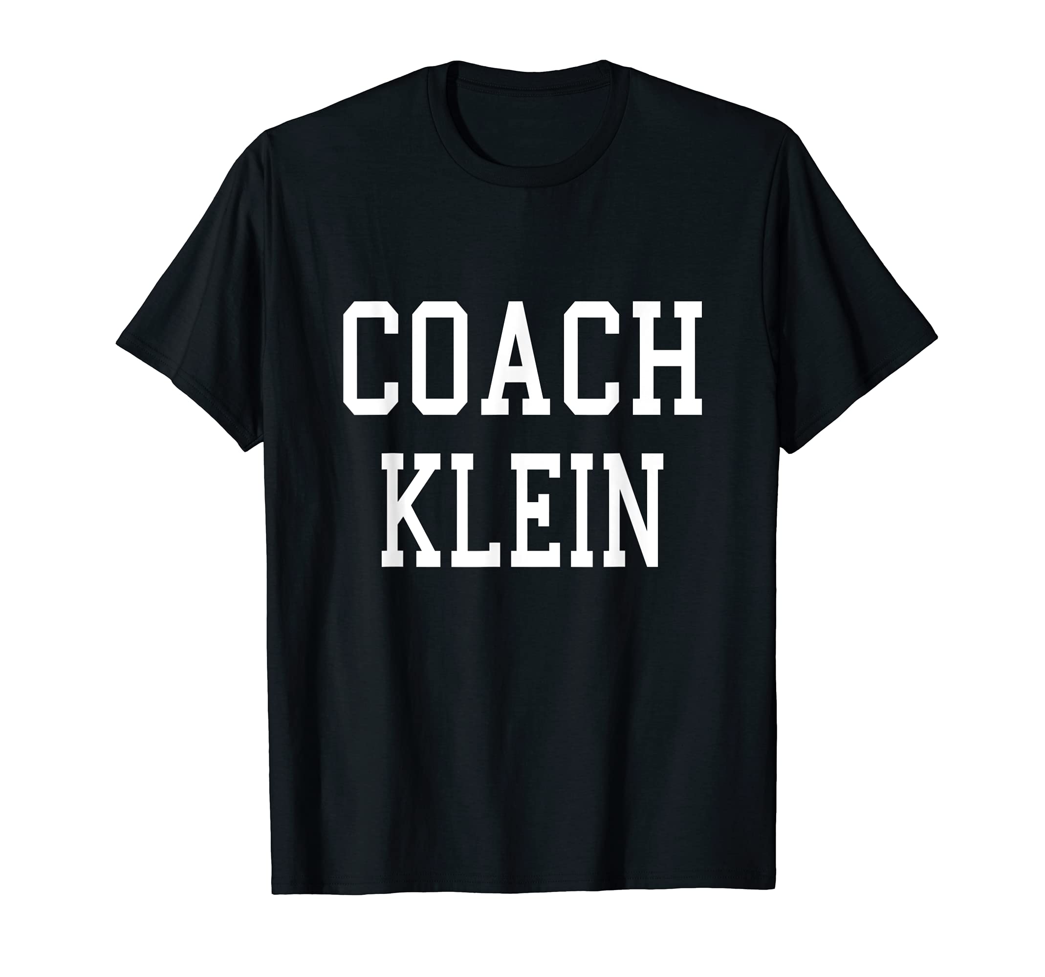Coach Klein Custom Football Soccer T-Shirt - Minimalist Print for Adults - T-Shirt, Sweatshirt, Hoodie