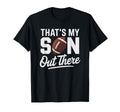 Football Mom Dad Proud Parent Game T-Shirt - Fun Novelty Design for Adults - T-Shirt, Sweatshirt, Hoodie