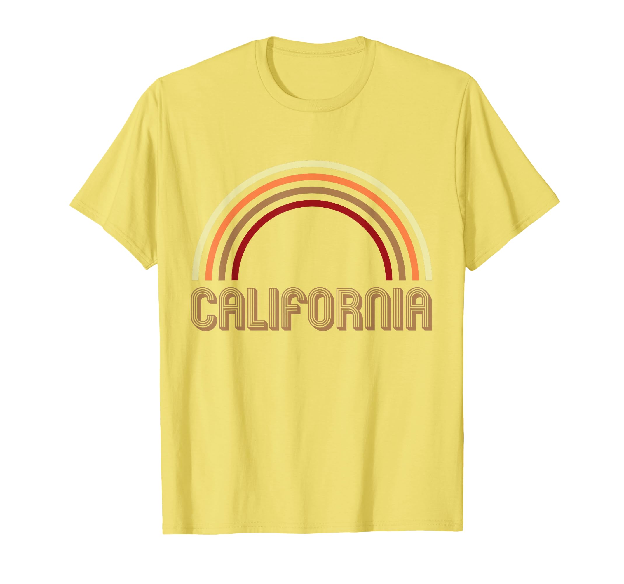 California And Rainbow T-Shirt - Novelty Apparel Men Women - T-Shirt, Sweatshirt, Hoodie