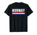 Norway Red White Blue Norwegian Fan Gear T-Shirt - Novelty Apparel Unisex - T-Shirt, Sweatshirt, Hoodie