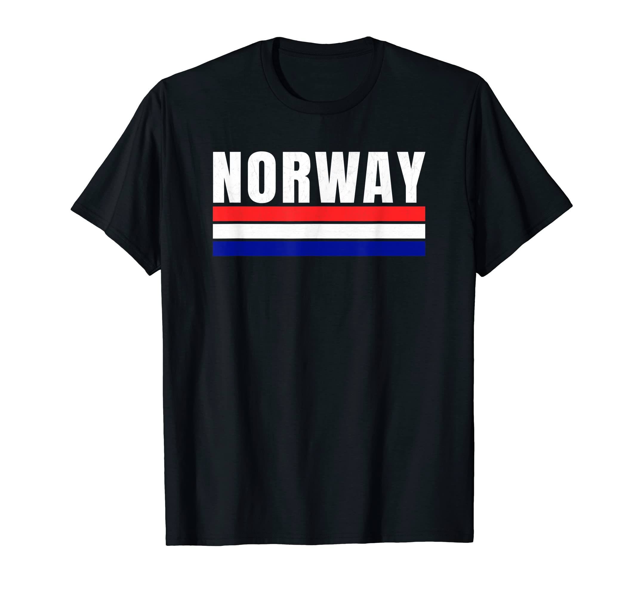 Norway Red White Blue Norwegian Fan Gear T-Shirt - Novelty Apparel Unisex - T-Shirt, Sweatshirt, Hoodie