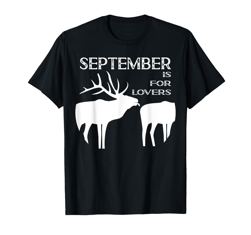 Funny Elk Hunter Distressed Gift T-Shirt - Fun Novelty Design Unisex - T-Shirt, Sweatshirt, Hoodie