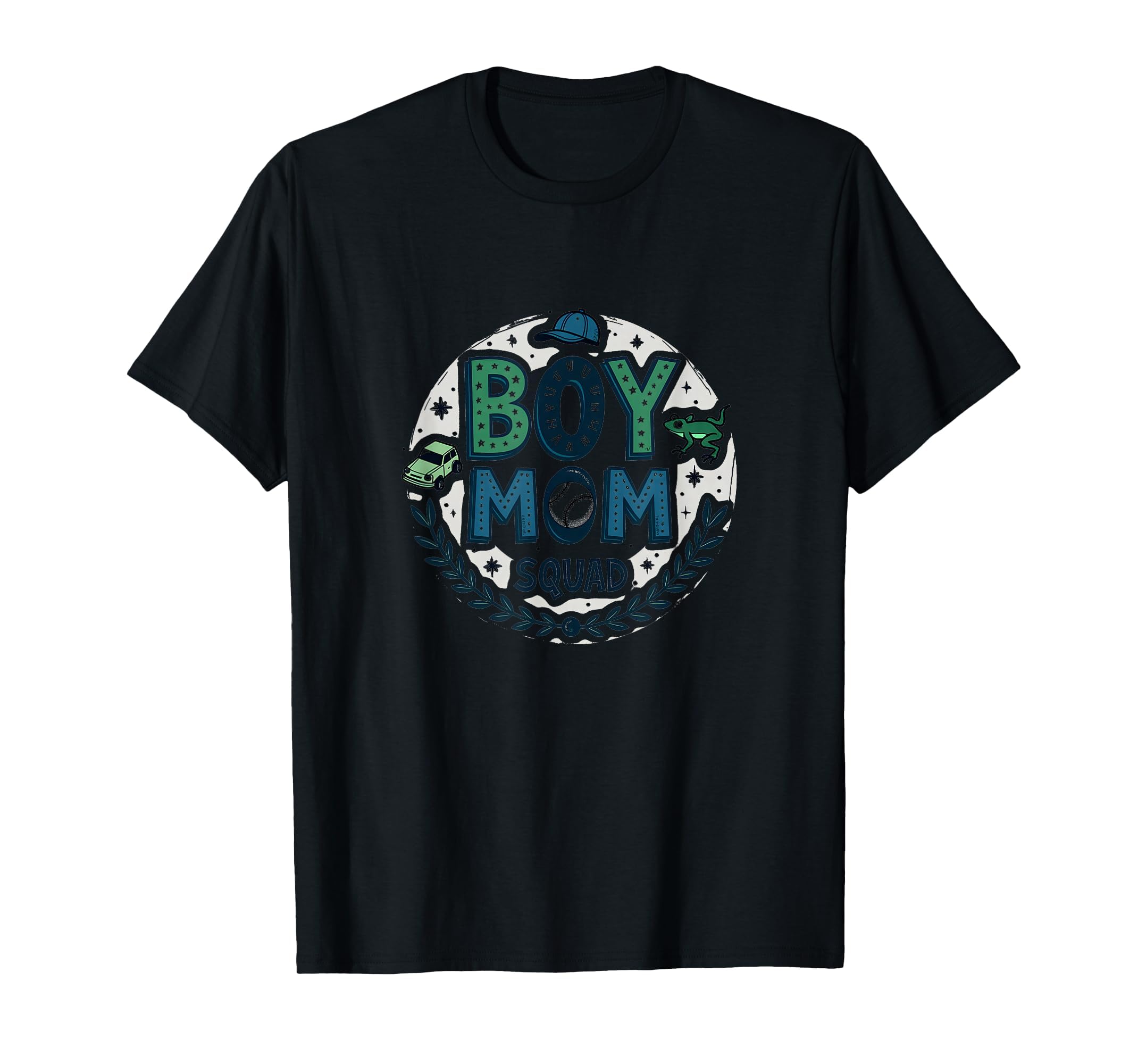 Mom Squad Proud Mama Baseball Cap Frog Car T-Shirt - Trendy Graphic Unisex - T-Shirt, Sweatshirt, Hoodie
