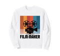 Film Maker Camera Filmmaking Crew Sweatshirt - Casual Everyday Wear Unisex - T-Shirt, Sweatshirt, Hoodie