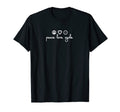 Peace Love Cycle T-Shirt - Custom Art Print for Adults - T-Shirt, Sweatshirt, Hoodie