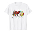 Peace Love Lottery Mexican Bingo Cards T-Shirt - Unique Graphic Unisex - T-Shirt, Sweatshirt, Hoodie