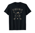 Virginia Distressed Home State Map T-Shirt - Custom Art Print for Adults - T-Shirt, Sweatshirt, Hoodie