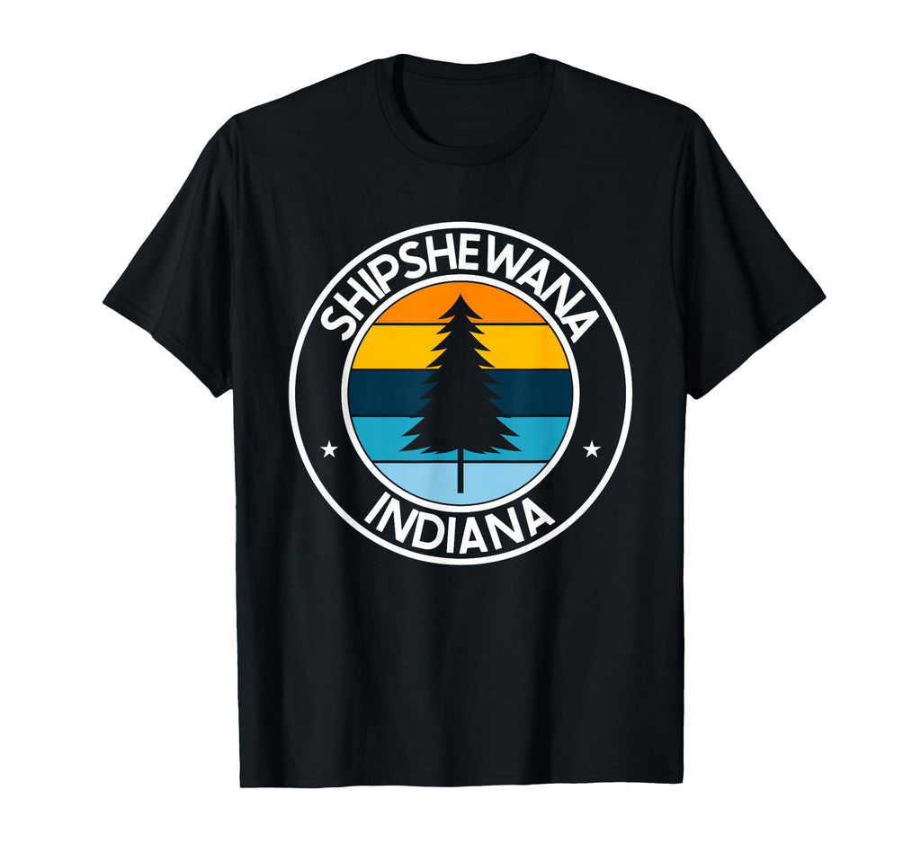 Shipshewana Indiana Tree Sunset T-Shirt - Graphic Print Unisex - T-Shirt, Sweatshirt, Hoodie