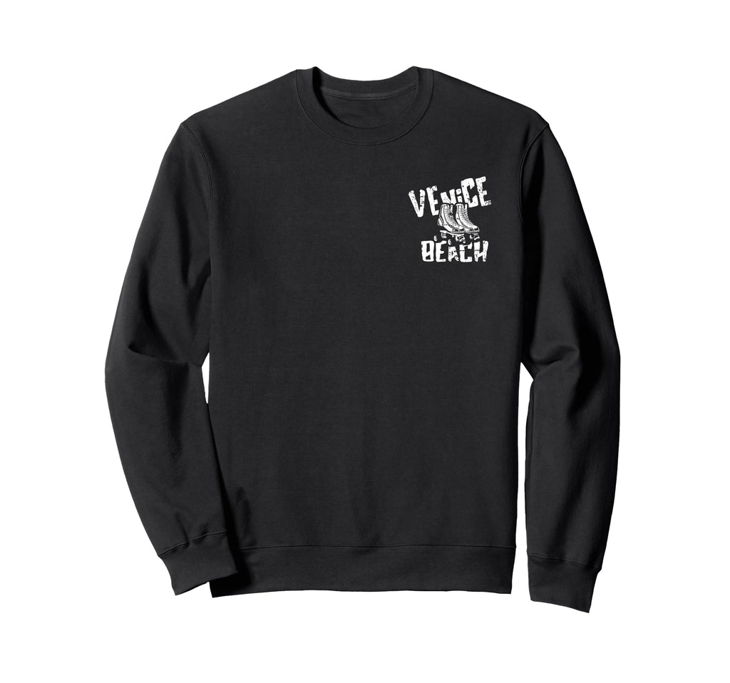 Venice Beach California Roller Sweatshirt - Fun Novelty Design for Adults - T-Shirt, Sweatshirt, Hoodie