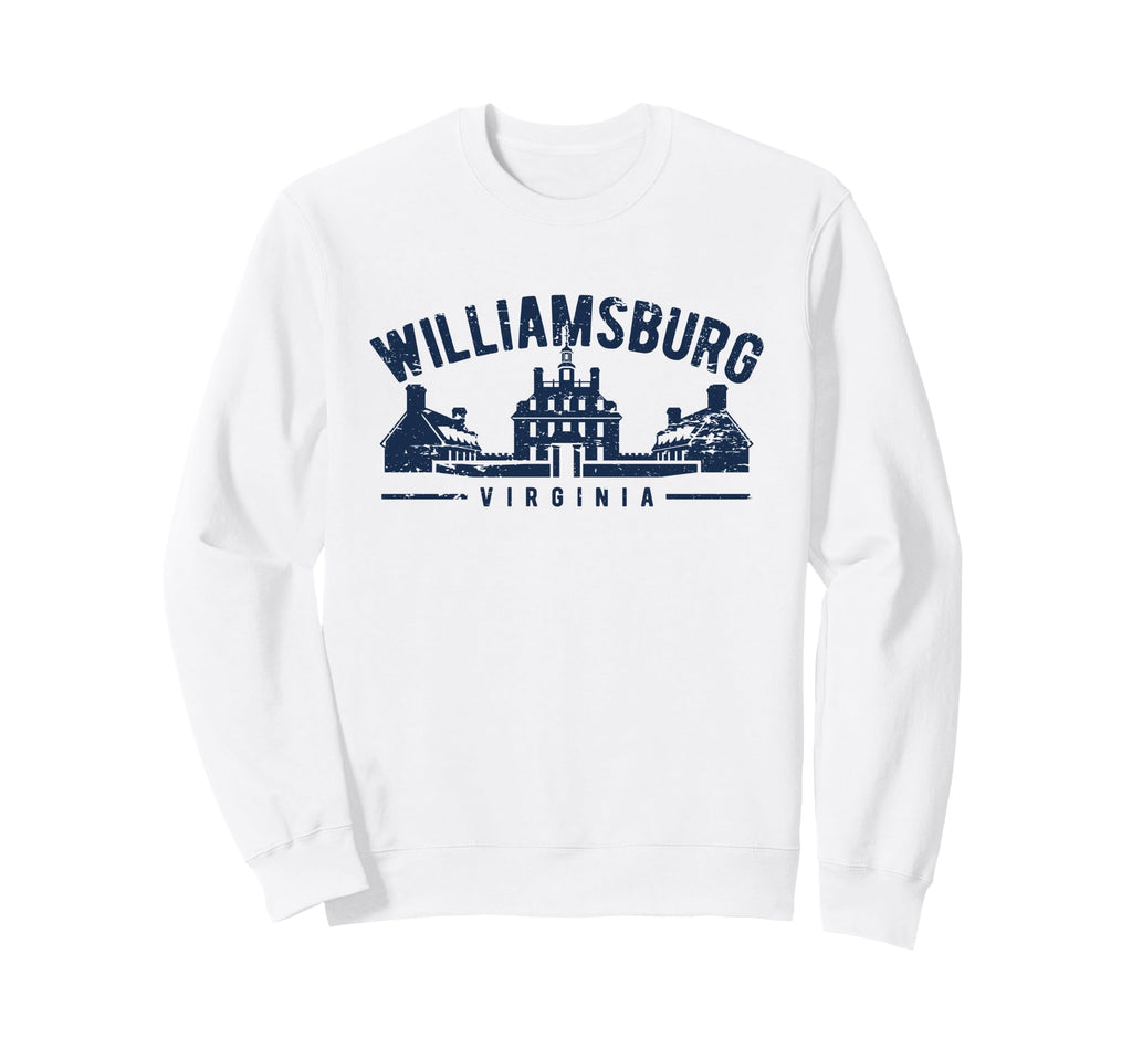 Colonial Williamsburg Virginia Sweatshirt - Unique Graphic Unisex - T-Shirt, Sweatshirt, Hoodie