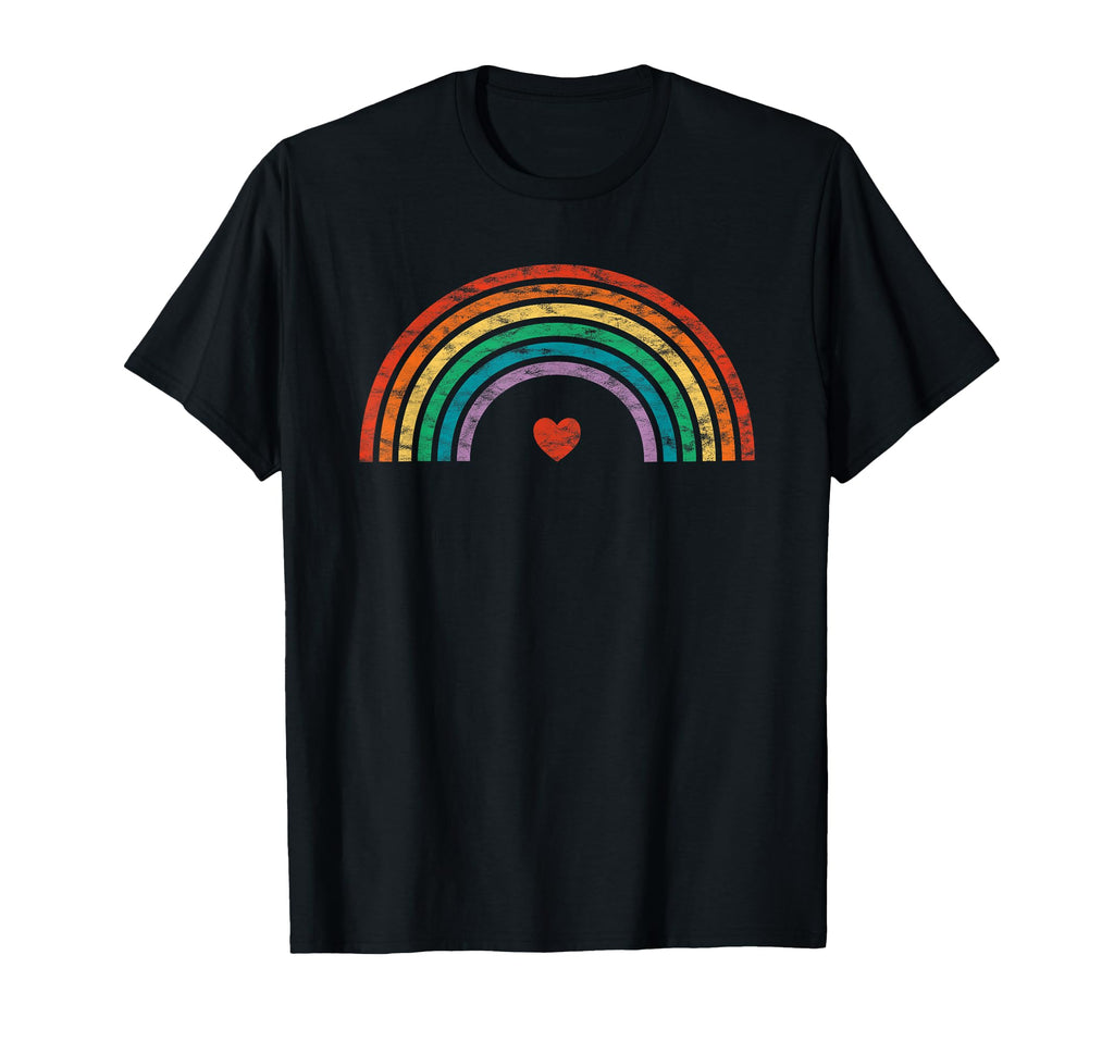 Rainbow Pride Lgbtq T-Shirt - Trendy Graphic for Adults - T-Shirt, Sweatshirt, Hoodie