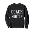Coach Horton Custom Football Sweatshirt - Custom Art Print Men Women - T-Shirt, Sweatshirt, Hoodie