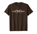 Brown Butterfly Tattoo Fairycore T-Shirt - Casual Everyday Wear Men Women - T-Shirt, Sweatshirt, Hoodie