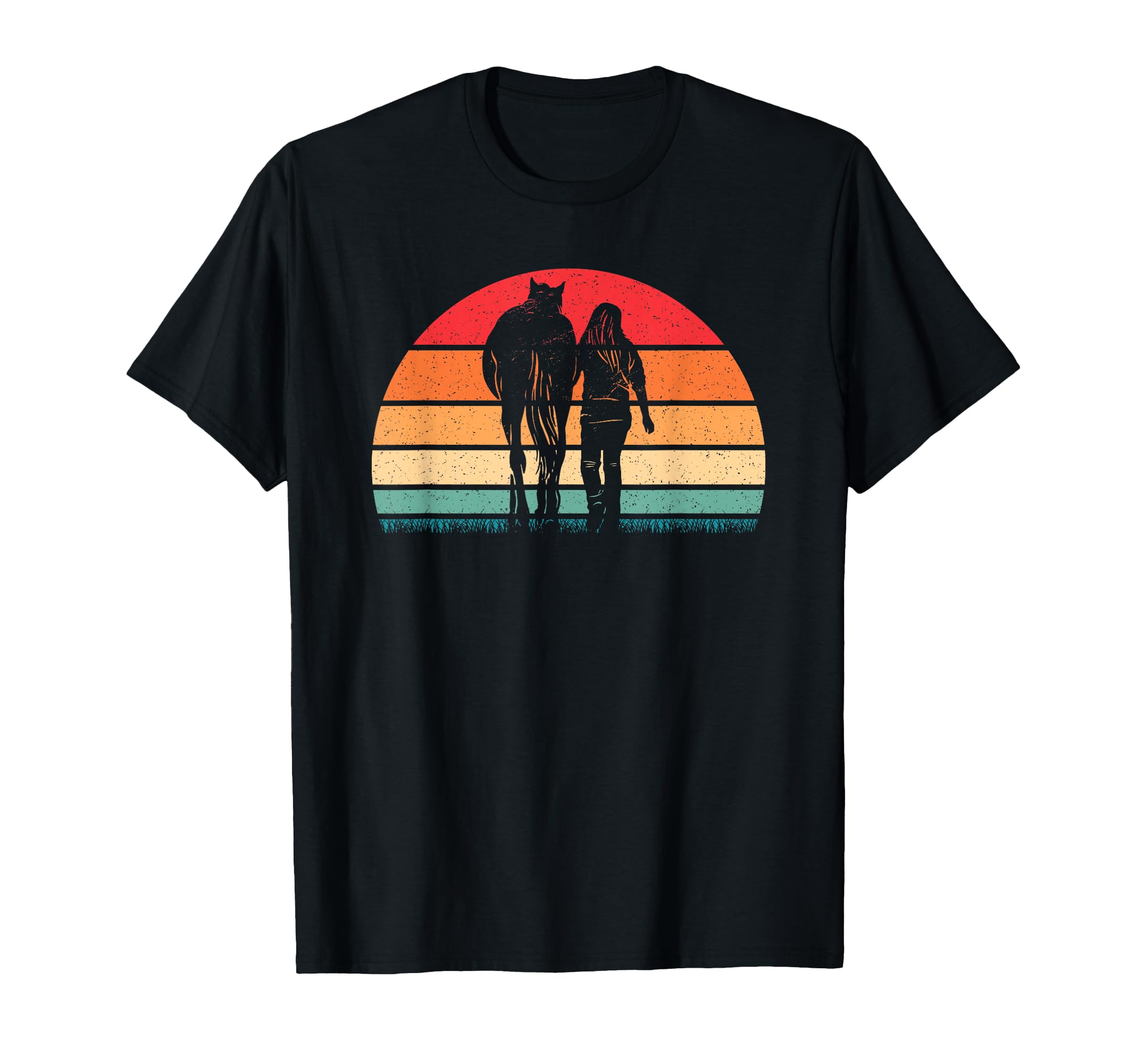 Horse Horseback Riding Western Cowgirl T-Shirt - Streetwear Style Men Women - T-Shirt, Sweatshirt, Hoodie