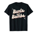 Bunts And Bombs Softball Baseball Mom T-Shirt - Minimalist Print Men Women - T-Shirt, Sweatshirt, Hoodie