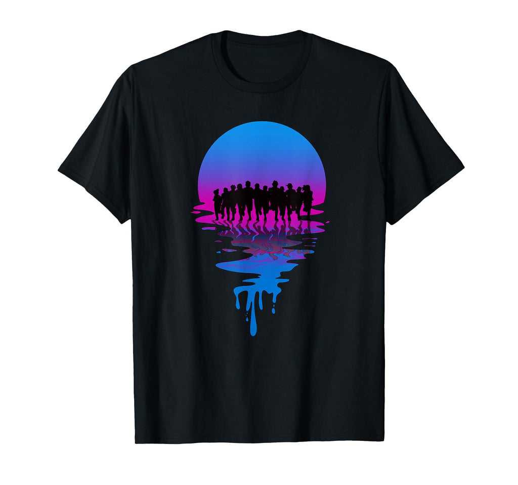 Sunset Marathon T-Shirt - Custom Art Print Unisex - T-Shirt, Sweatshirt, Hoodie