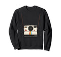 Instant Camera Neck Strap Sweatshirt - Casual Everyday Wear Men Women - T-Shirt, Sweatshirt, Hoodie
