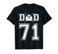Number 71 Players Biggest Fan T-Shirt - Custom Art Print for Adults - T-Shirt, Sweatshirt, Hoodie