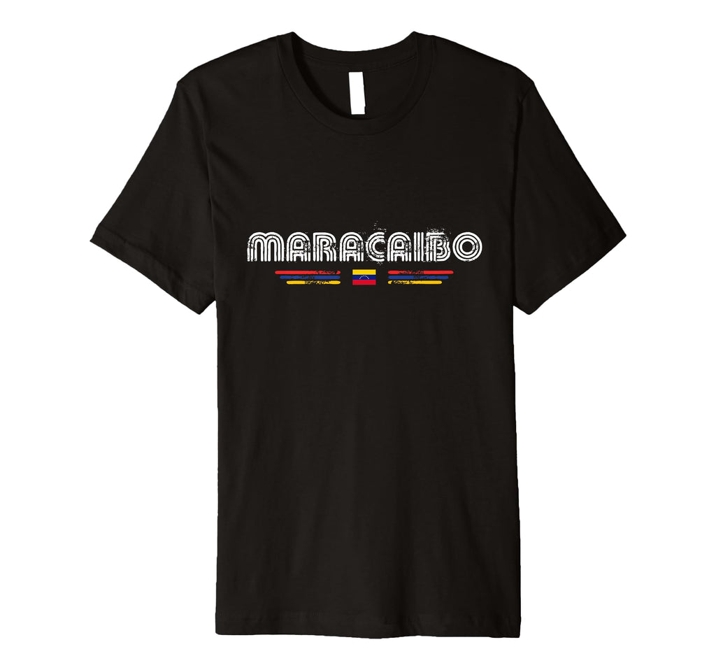 Maracaibo Venezuela 70S 80S Type T-Shirt - Unique Graphic Men Women - T-Shirt, Sweatshirt, Hoodie