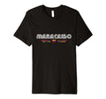 Maracaibo Venezuela 70S 80S Type T-Shirt - Unique Graphic Men Women - T-Shirt, Sweatshirt, Hoodie
