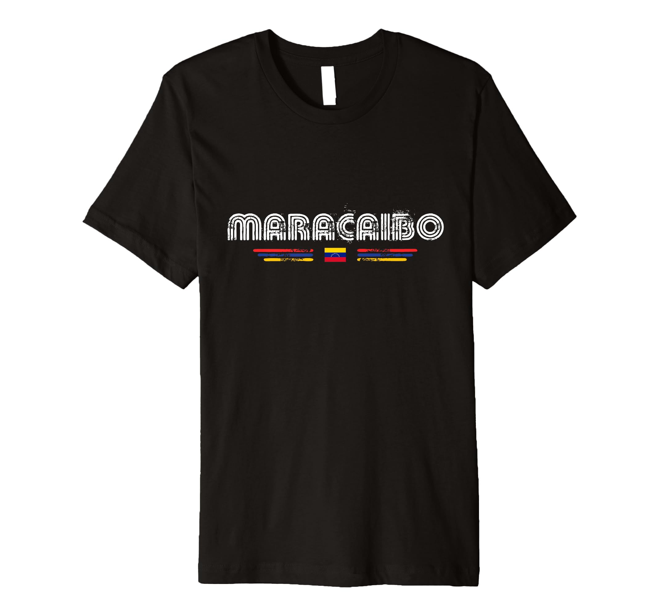 Maracaibo Venezuela 70S 80S Type T-Shirt - Unique Graphic Men Women - T-Shirt, Sweatshirt, Hoodie