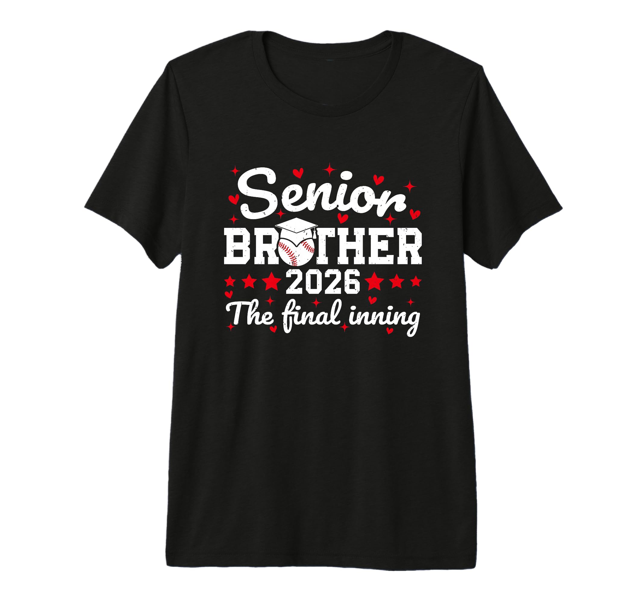 Senior Brother 2026 Final Inning Proud T-Shirt - Trendy Graphic for Adults - T-Shirt, Sweatshirt, Hoodie