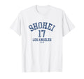 Shohei Ohtani Shohei 17 Los Angeles T-Shirt - Minimalist Print Unisex - T-Shirt, Sweatshirt, Hoodie