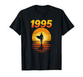 1995 Surfing Sunset 90S Aesthetic T-Shirt - Fun Novelty Design for Adults - T-Shirt, Sweatshirt, Hoodie