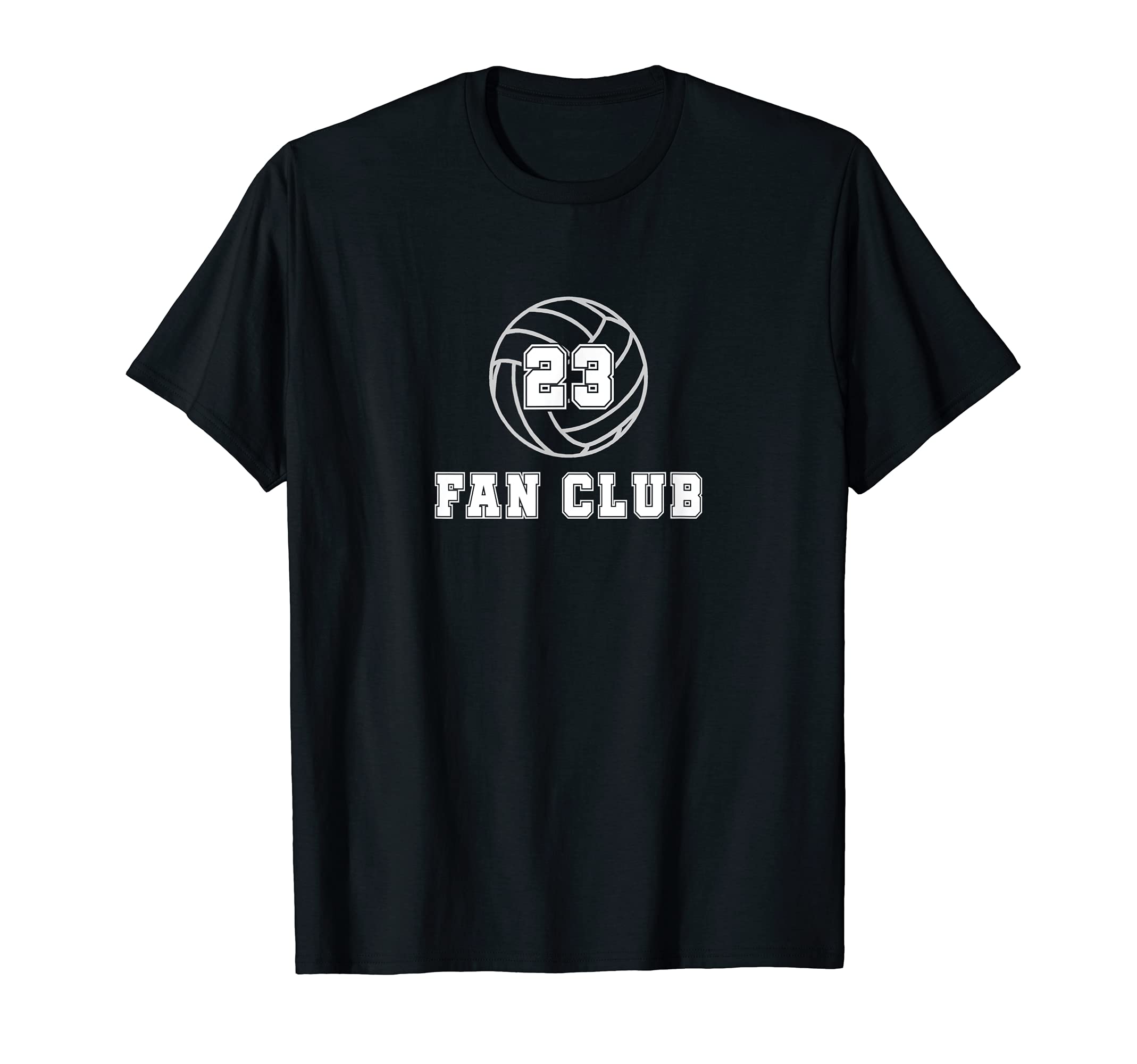 Number Twenty Three 23 Fan Club T-Shirt - Casual Everyday Wear Unisex - T-Shirt, Sweatshirt, Hoodie