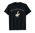 Off To Watch Baseball Goose Coffee T-Shirt - Custom Art Print for Adults - T-Shirt, Sweatshirt, Hoodie