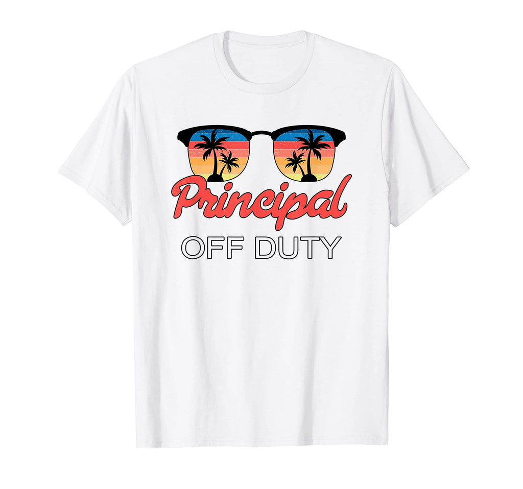 Principal Off Duty Sunset T-Shirt - Graphic Print Men Women - T-Shirt, Sweatshirt, Hoodie