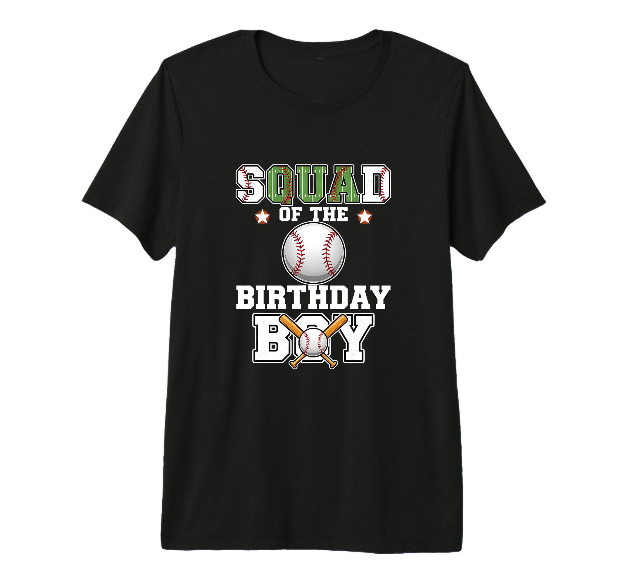 Squad Birthday Matching Baseball Party T-Shirt - Fun Novelty Design Unisex - T-Shirt, Sweatshirt, Hoodie