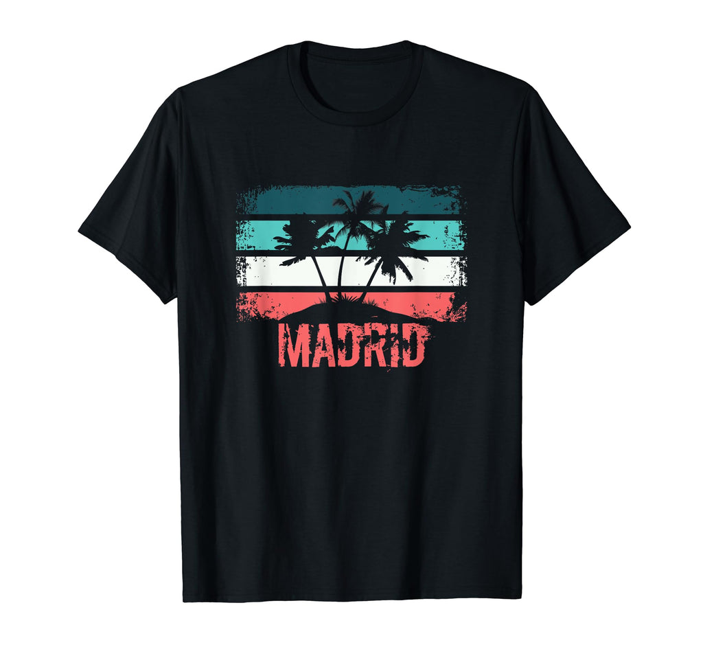 Madrid Distressed T-Shirt - Streetwear Style Unisex - T-Shirt, Sweatshirt, Hoodie