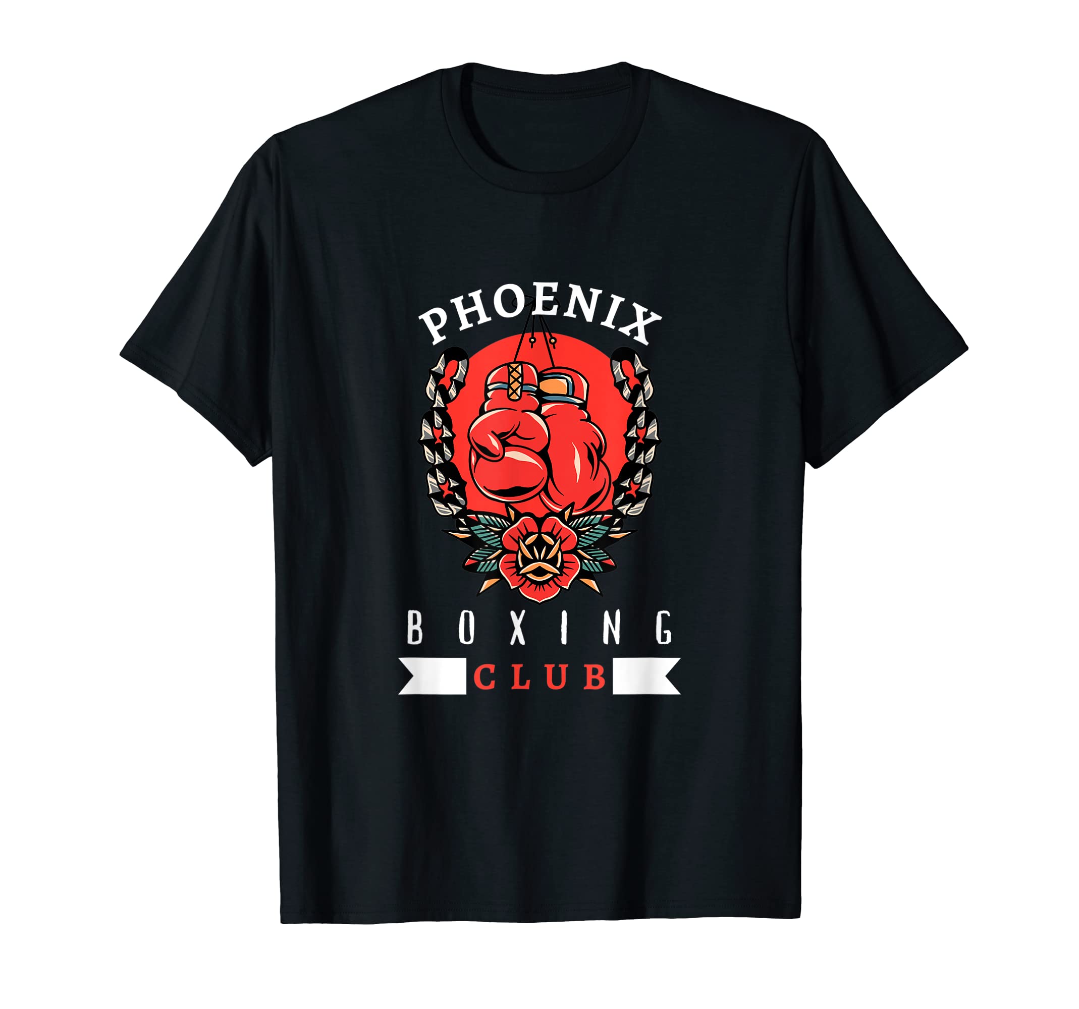 Phoenix Boxing Club Distressed Boxer T-Shirt - Minimalist Print Unisex - T-Shirt, Sweatshirt, Hoodie