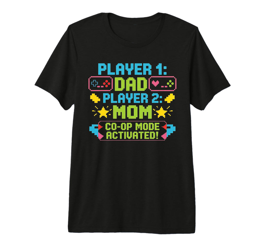 Gaming Fathers Day Gamer Dad And Mom T-Shirt - Fun Novelty Design Unisex - T-Shirt, Sweatshirt, Hoodie