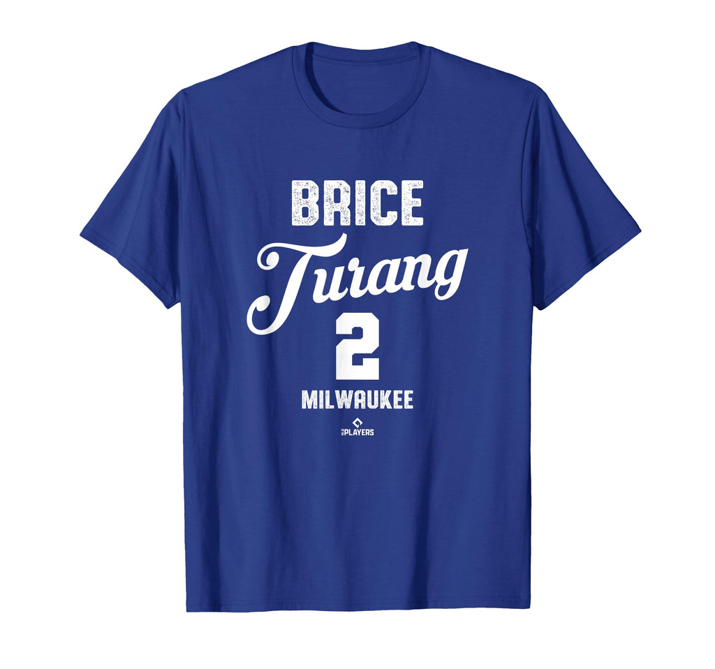 Brice Turang 2 Milwaukee Baseball T-Shirt - Aesthetic Graphic Men Women - T-Shirt, Sweatshirt, Hoodie